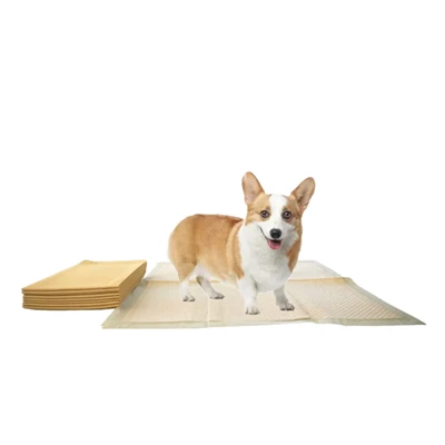 Almofadas de cachorro descartáveis de tecido de bambu