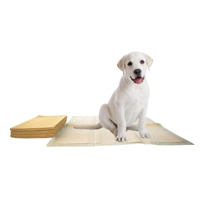 Almofadas descartáveis ​​de tecido de bambu para penicos para cães