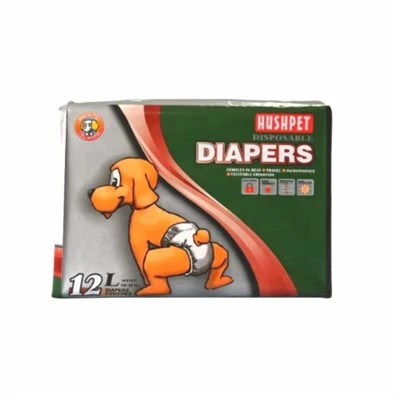 HUSHPET 650*410MM L Size Dog Period Diapers